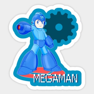 Mega Man joins the battle! Sticker